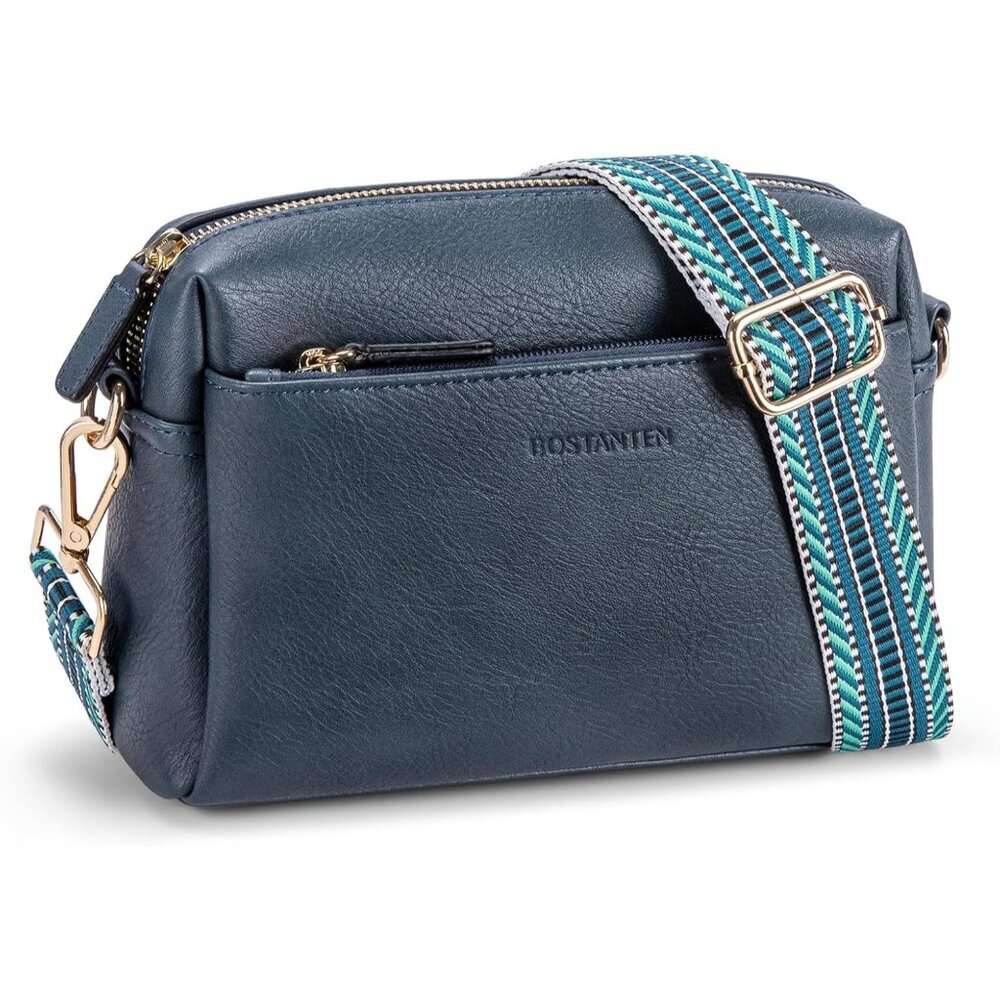 Small Designer Crossbody 2-navy Blue Bag Women Cell Phone Purse Shoulder Wallet